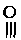 Circle with three vertical lines underneath