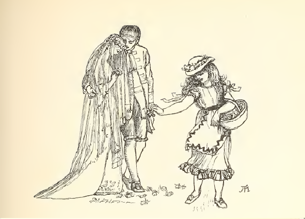 A ring upon her finger