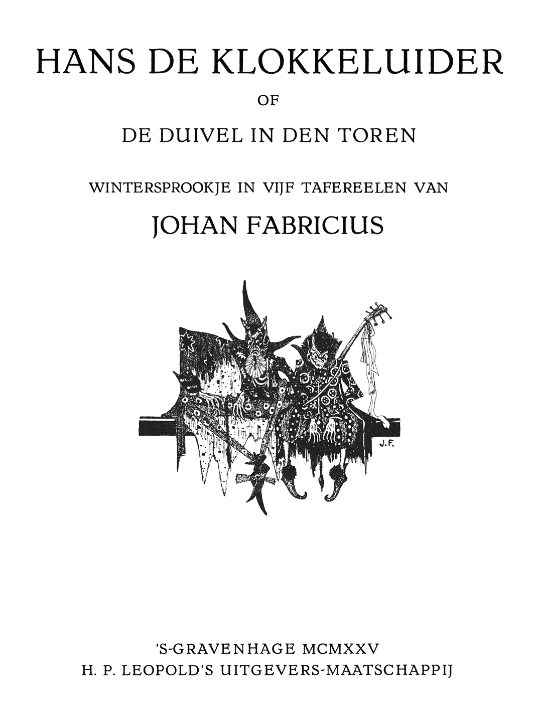 Oorspronkelijke titelpagina.