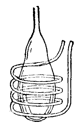 FIG. 2.&mdash;Exhausted Bulb Surrounded by Primary Spiral