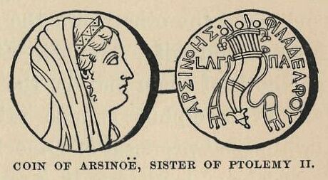 143.jpg Coin of Arsino�, Sister Of Ptolemy Ii. 
