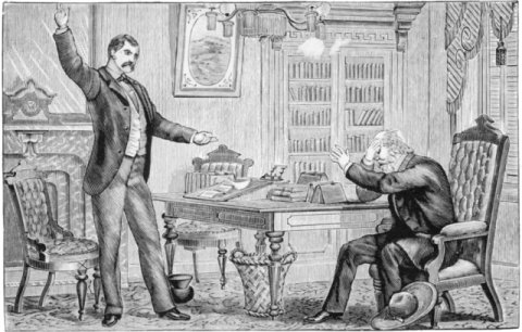 "I tell you, Mr. Silby, I am convinced that Eugene
Pearson knows more about this robbery than has yet been revealed."