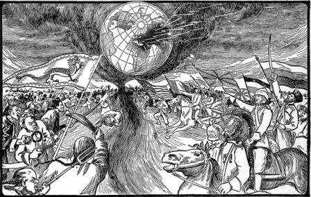 THE GREAT BATTLE OF ARMAGEDDON

The whole world involved in the last great clash of nations.
"The nations were angry, and Thy wrath is come." Rev. 11:18.