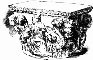 162. Brunnenm&uuml;ndung aus Venedig, Anfang des XV. Jahrh.