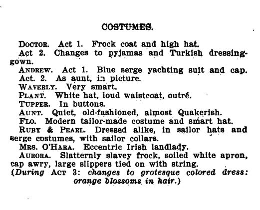 Costumes}