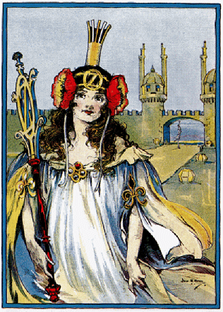 There Stood Their Lovely Girl Ruler Ozma, of Oz&mdash;