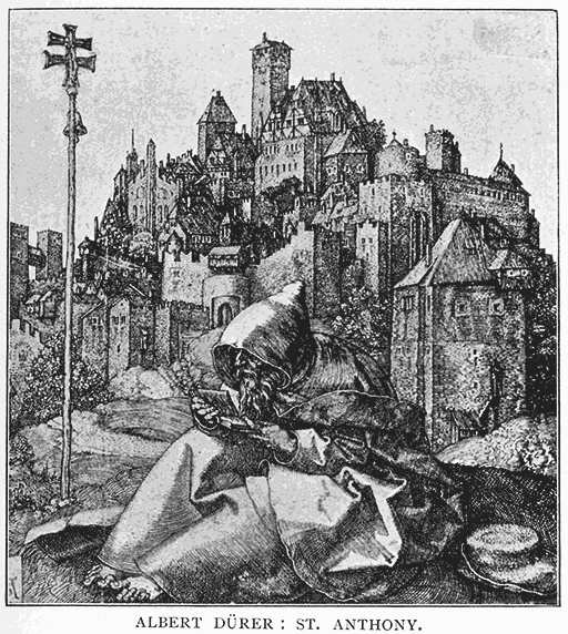 Albert D&uuml;rer: St. Anthony.