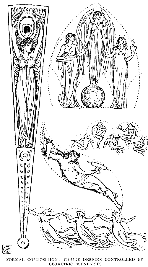 Formal Composition: Figure Designs
Controlled By Geometric Boundaries.