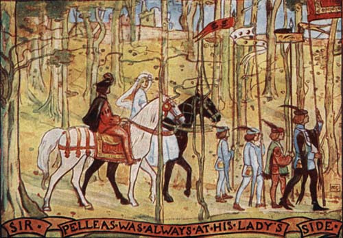 SIR PELLEAS WAS ALWAYS AT HIS LADY&rsquo;S SIDE
Page 49