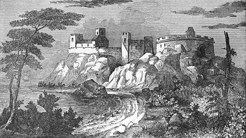 Dunbar Castle&mdash;The Residence of Earl Bothwell.