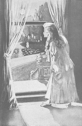 THE MOONLIGHTED FIGURE BY THE LILY POND.
Dorothy’s House Party.