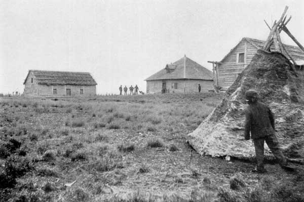 Fort MacPherson, now the most northerly post of the
Hudson's Bay Company