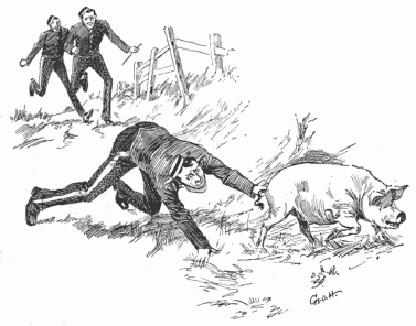 THREE SOLDIERS AND
A PIG