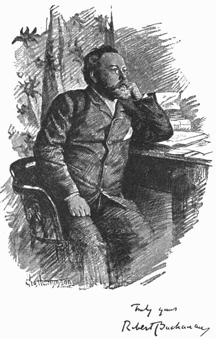 drawing by Geo. Hutchinson
signed: Truly yours,
Robert Buchanan