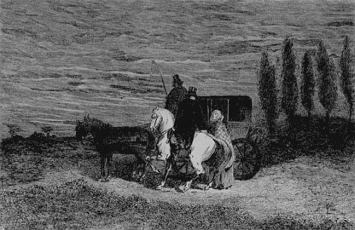 The Abduction.
Original Etching by Mercier.