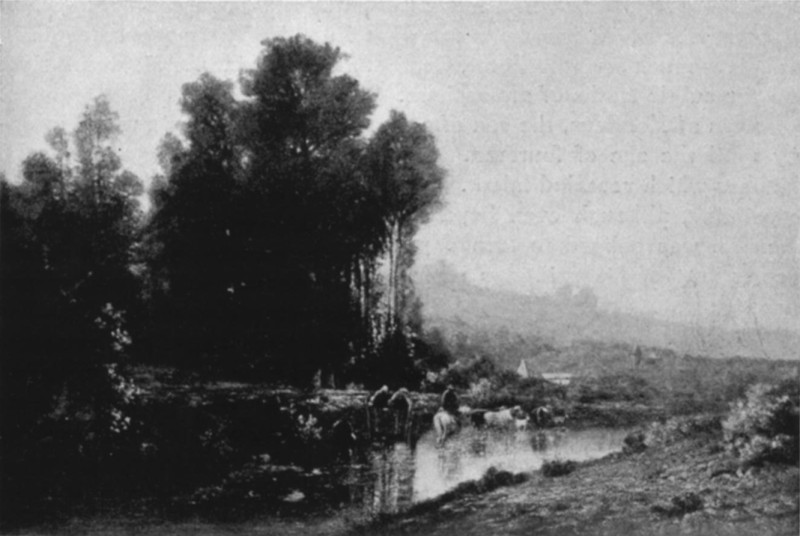 Fording the River. Constant Troyon, 1810-1865 Fording the River. Constant Troyon, 1810-1865