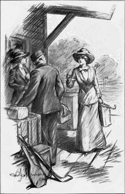 &ldquo;I think my trunk is on this train,&rdquo; she said.&mdash;Page&nbsp;7.