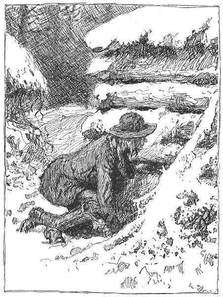 "HE
STOLE NOISELESSLY IN THE SOFT SNOW"