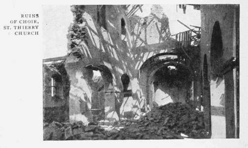 RUINS
OF CHOIR,
ST. THIERRY
CHURCH