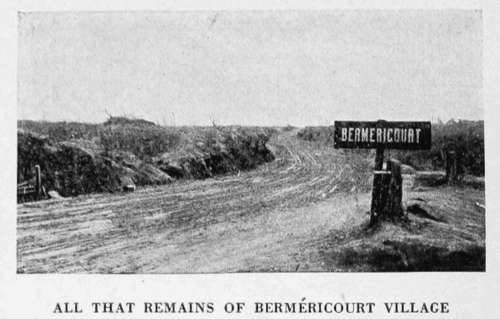 ALL THAT REMAINS OF BERM�RICOURT VILLAGE