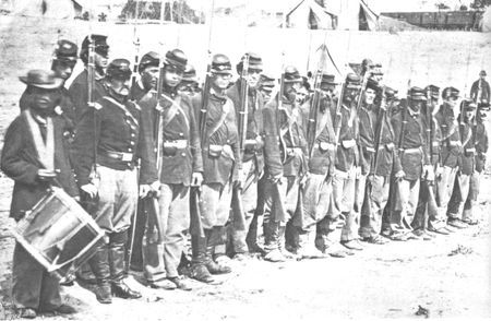 None too military in appearance, such ragged squads of men and boys developed
into an army that marched an average of 16 miles a day.