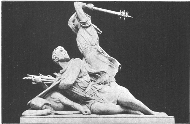 Winkelried's monument at Stanz (From photograph by
Appenzeller, Zurich.)