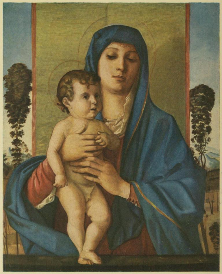 PLATE I.&mdash;VIRGIN AND CHILD. (Frontispiece)