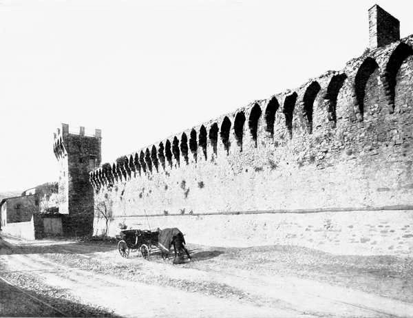 LASTRA A SIGNA &mdash; MURA DEL CASTELLO. (Fot. I. I. d'Arti Grafiche).
