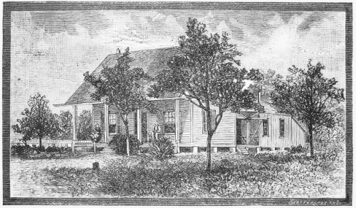 SUNNYSIDE COTTAGE.
The Residence of Samuel C. Upham, Braidentown, Florida.
