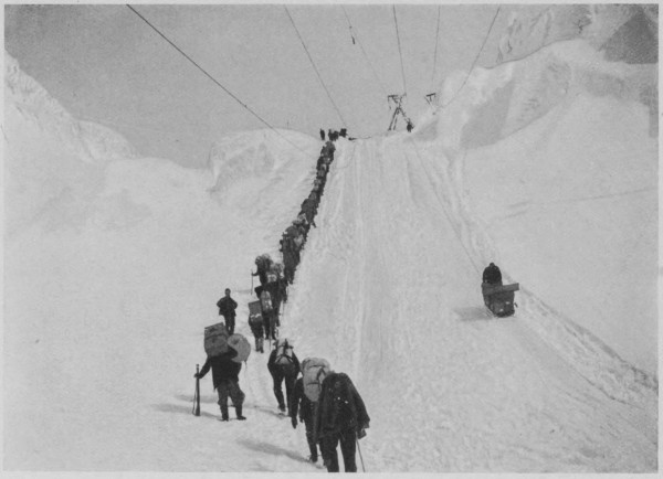 The Final Ascent to Chilkoot Summit&mdash;Winter.