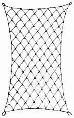 Fig. 211.&mdash;Lozenge-shaped net.