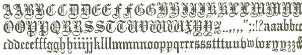 
      AABBCCDDEEFFGGHHIIJKKLLMMNN OOPPQRRSSTTUVWWXYYZ..,,,,";:!?aaabbcc
      cddeeefffgghhiiijjklllmmnnooppqrrrssstttuuvwwxyyzz&