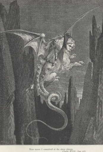 Image from the Doré illustrations of Dante&rsquo;s Inferno