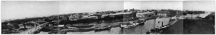 BIRD’S EYE VIEW OF THE WALLED CITY AND IMMEDIATE ENVIRONS