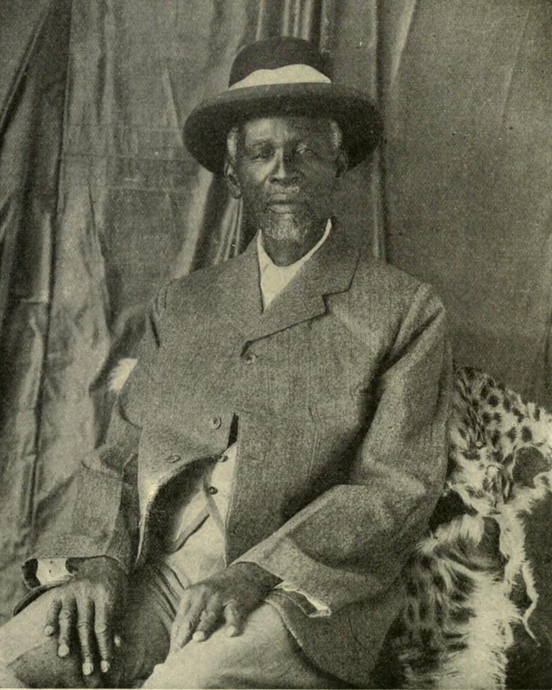 Khama, the Christian Chief of the Bamangwato
Tribe